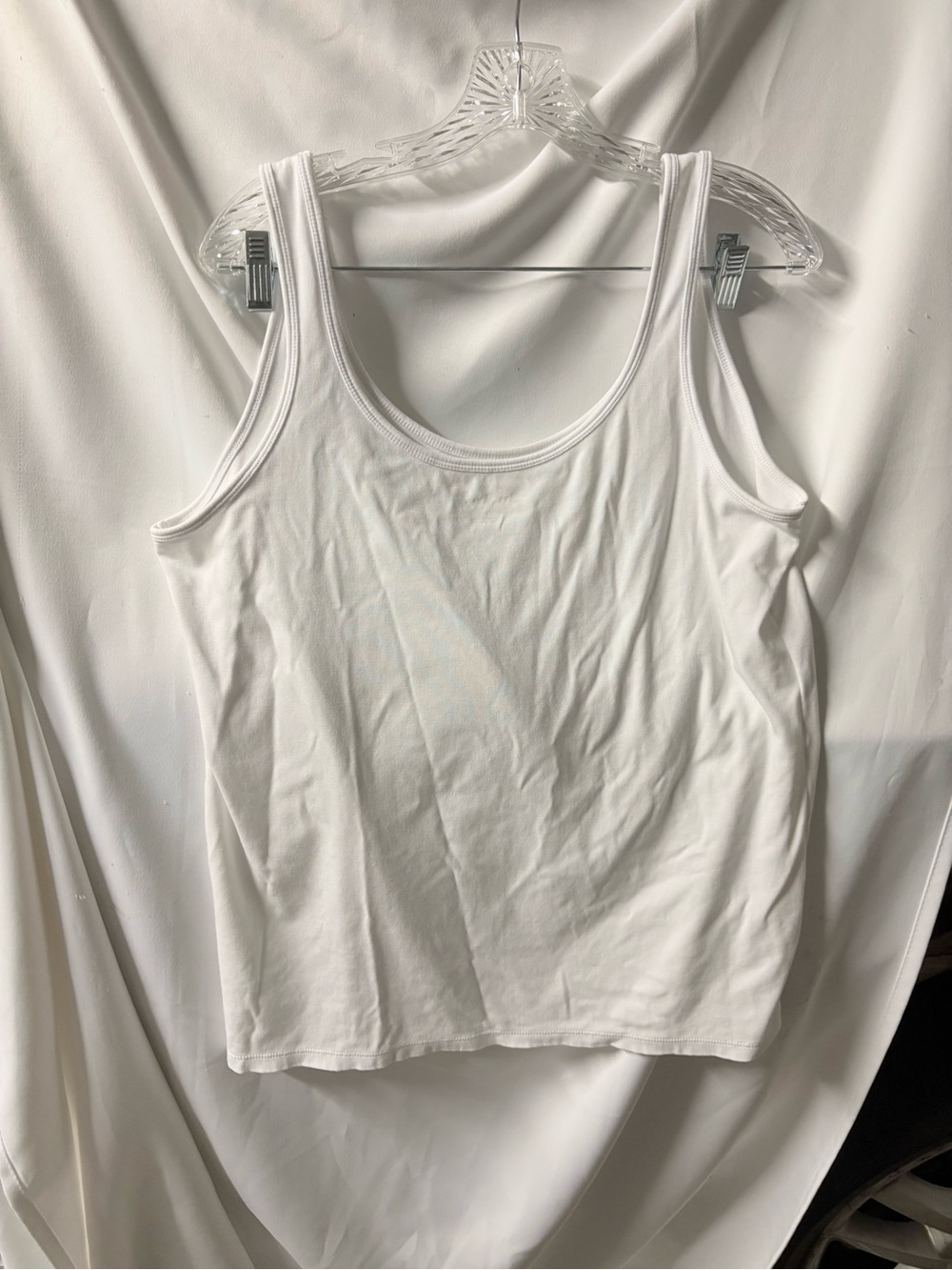 Lilly Pulitzer White Scoop Neck Tank